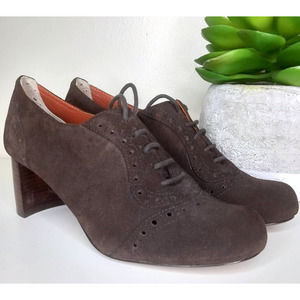 Max Studio Brown Suede Heels